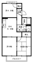 クレールハイツ鷺沼の物件間取画像